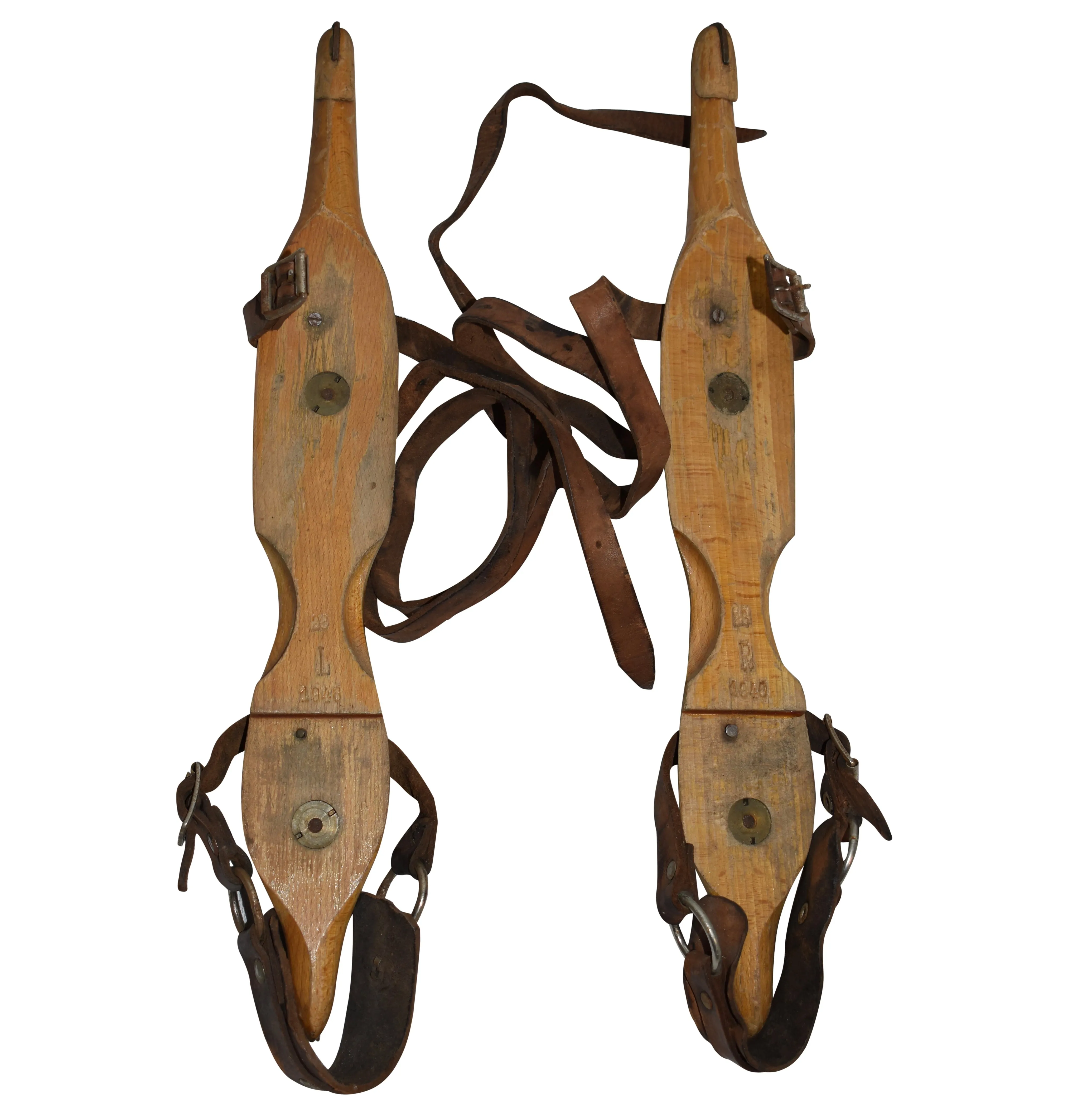 Dutch Wooden Ice Skates