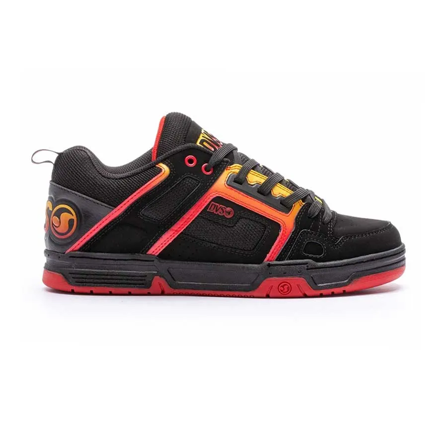 DVS Comanche - Black/Red/Yellow Nubuck