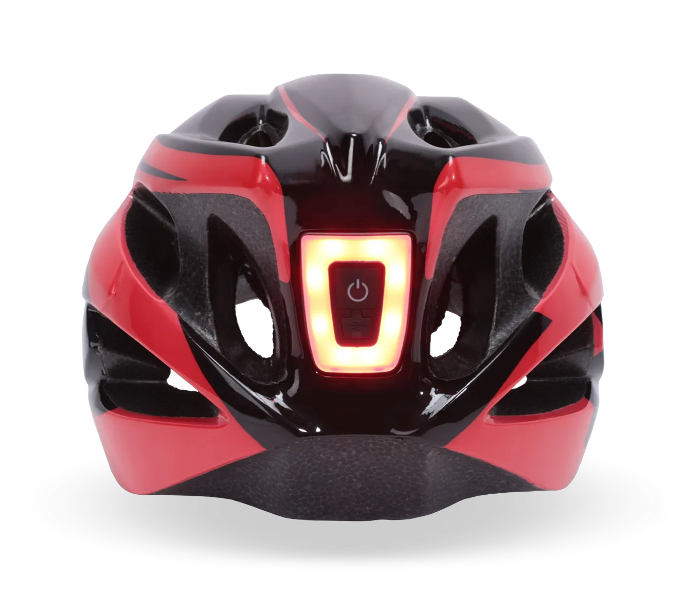 EMotorad Slipstream helmet - Adjustable Cycle Helmet with Front and Back LED Safety Light for Ages 12 Years and Above