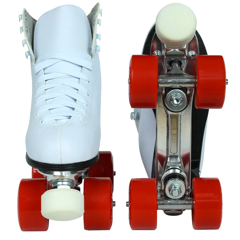 Epic Classic Quad Skate White