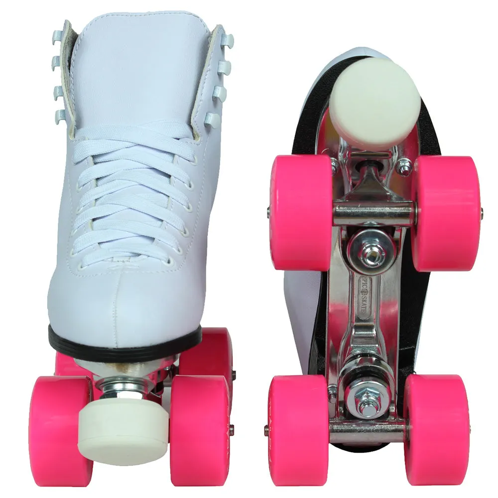 Epic Classic Quad Skate White