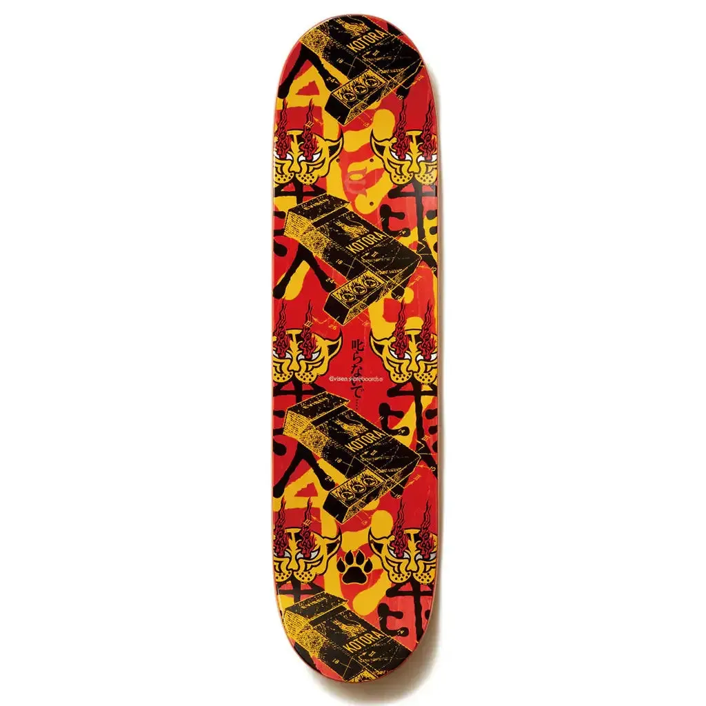 Evisen Kotora Mitani Tori Fire Skateboard Deck