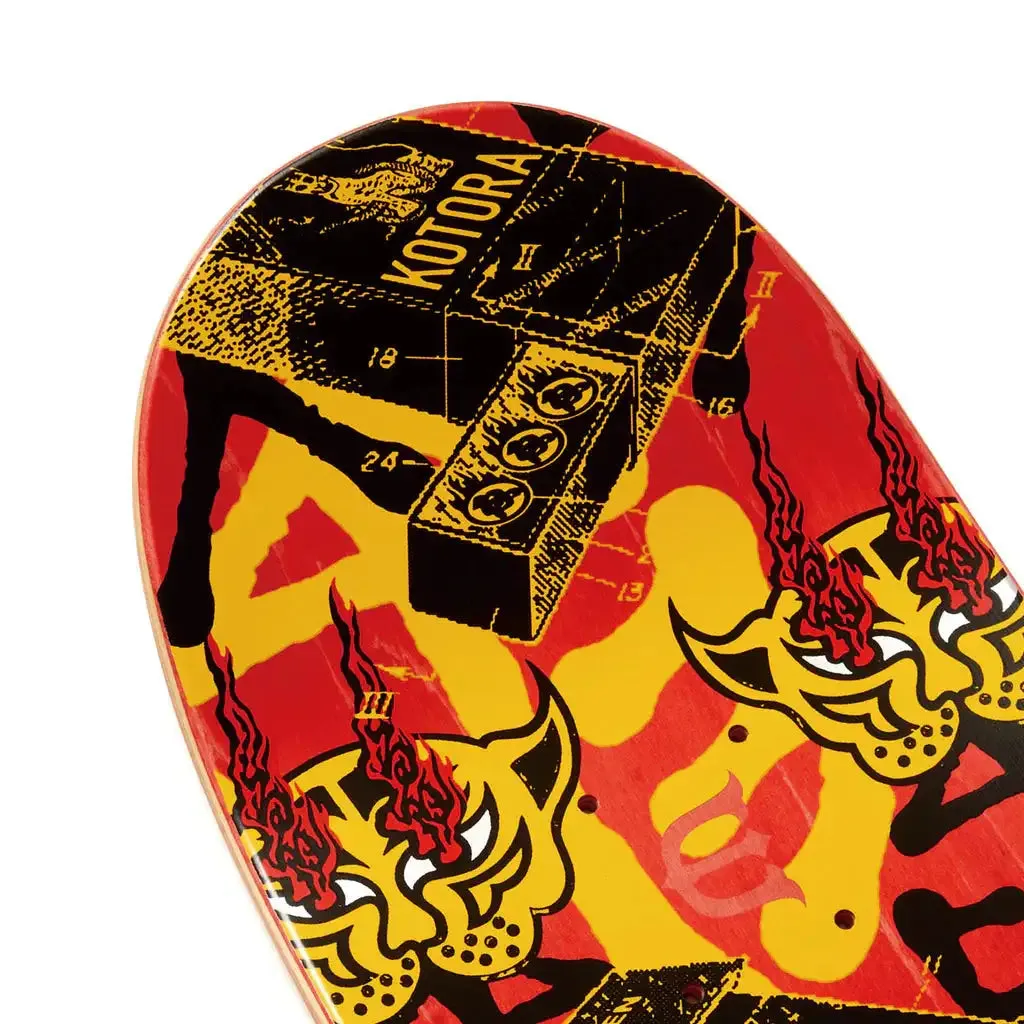 Evisen Kotora Mitani Tori Fire Skateboard Deck