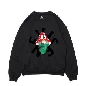 EVISEN ONE UP CREWNECK BLACK