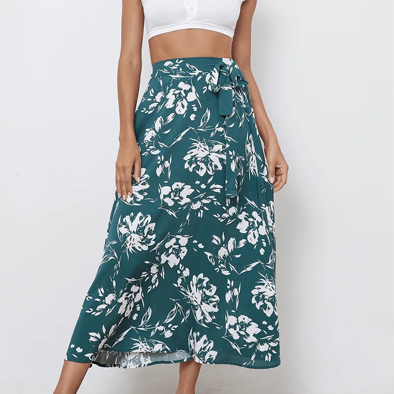 Floral Chiffon Skirt