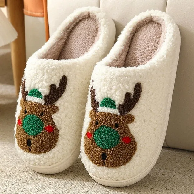 Fluffy Cute Animal Slippers