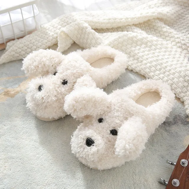 Fluffy Cute Animal Slippers