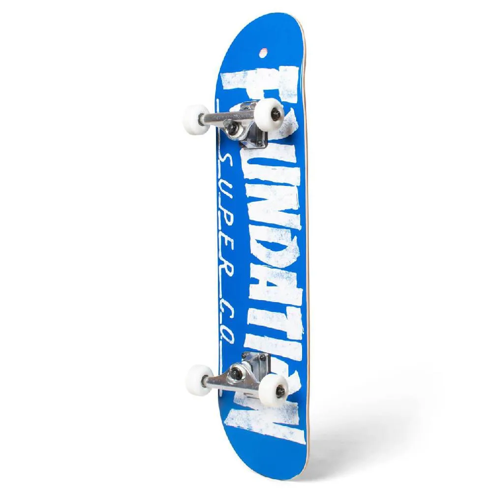 Foundation Thrasher Blue 8.0" Complete Skateboard