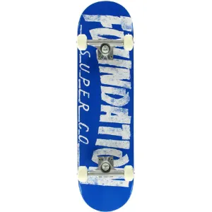 Foundation Thrasher Blue 8.0" Complete Skateboard