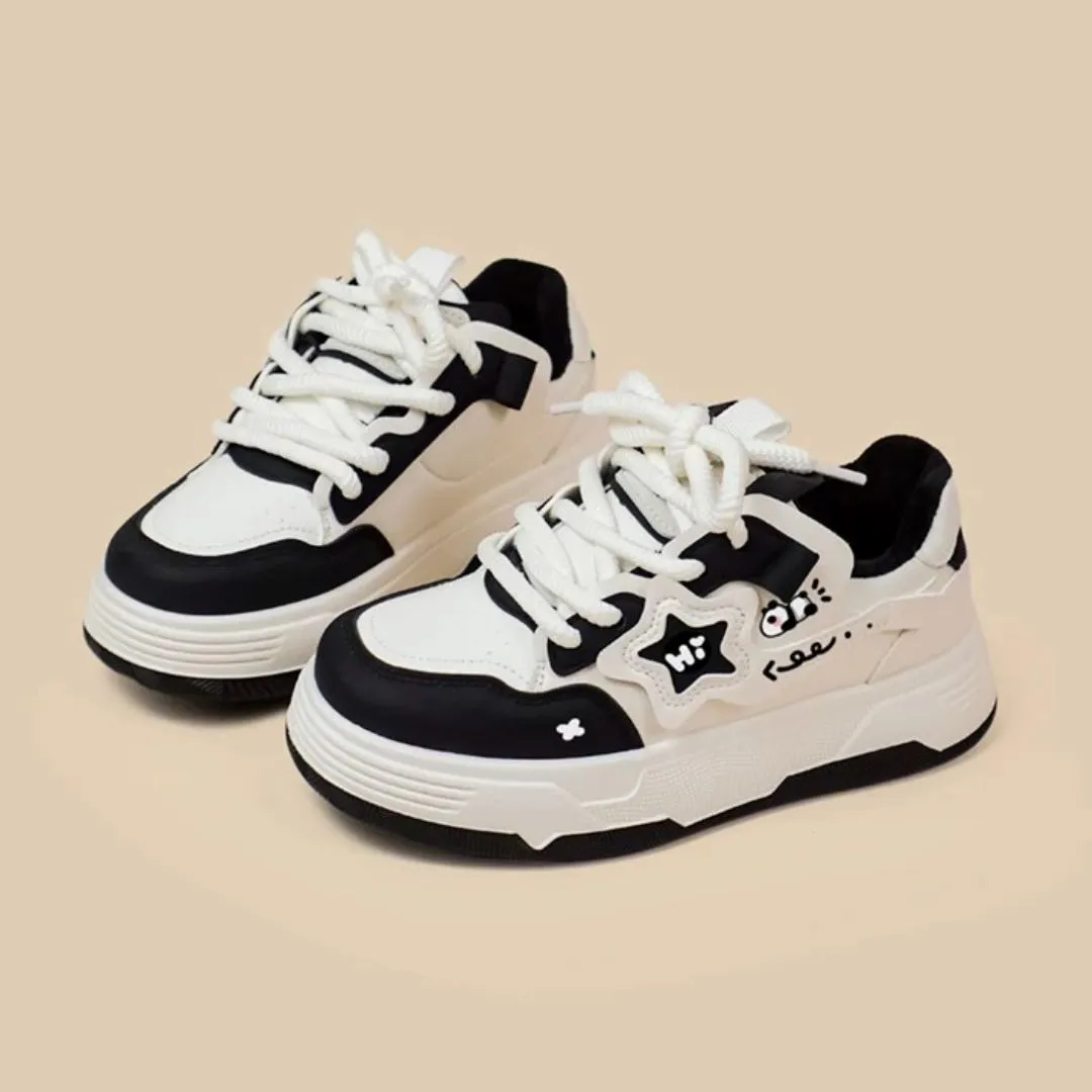 Friendly Panda Chunky Casual Shoes - Women's