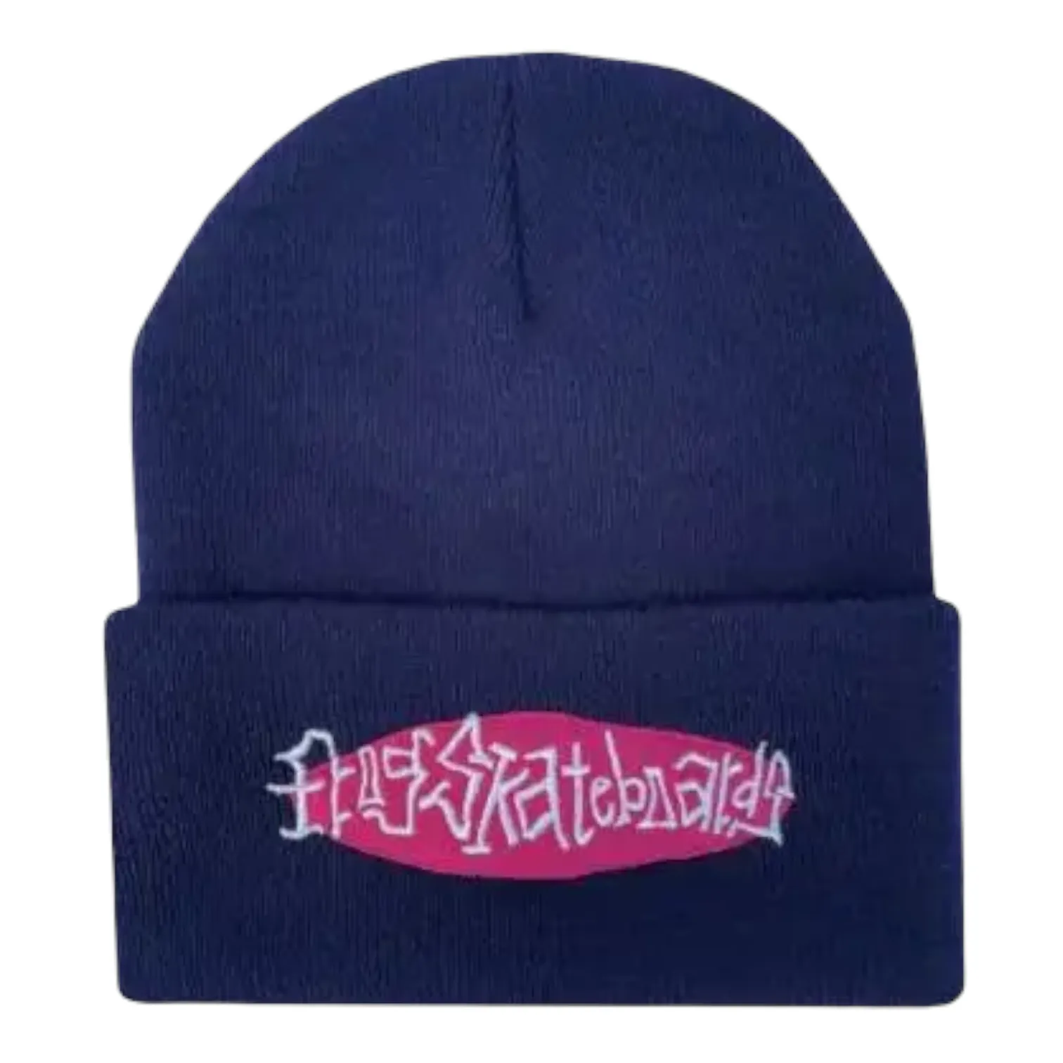 Frog Skateboards Oval Logo Beanie Navy