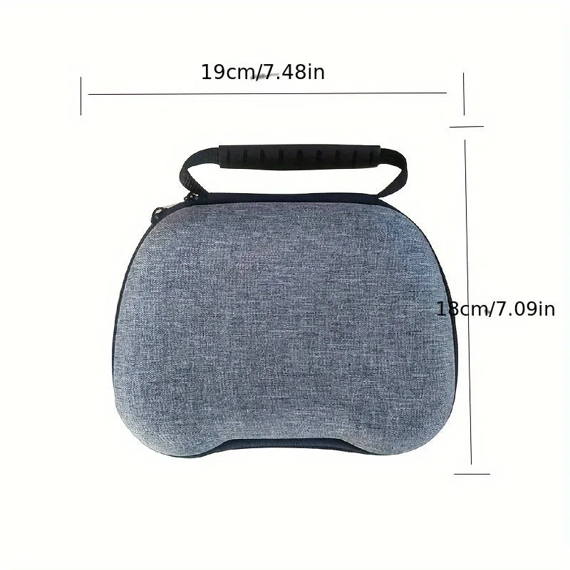 Game Controller Universal Storage Bag, Suitable For Switch Pro, PS5, Feizhi, XBOX, Beitong And Other Controllers Universal, Soft Rubber Handle Design, Non-slip And Comfortable, Convenient And Fast, EVA Hard Shell Game Controller Storage Box