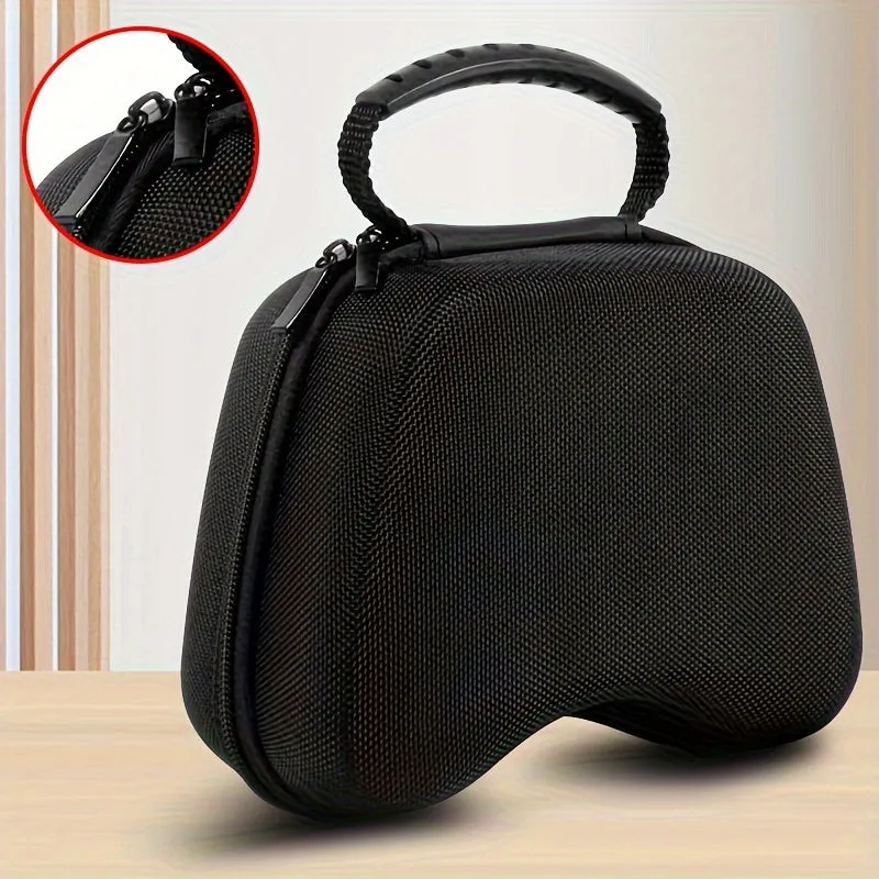 Game Controller Universal Storage Bag, Suitable For Switch Pro, PS5, Feizhi, XBOX, Beitong And Other Controllers Universal, Soft Rubber Handle Design, Non-slip And Comfortable, Convenient And Fast, EVA Hard Shell Game Controller Storage Box