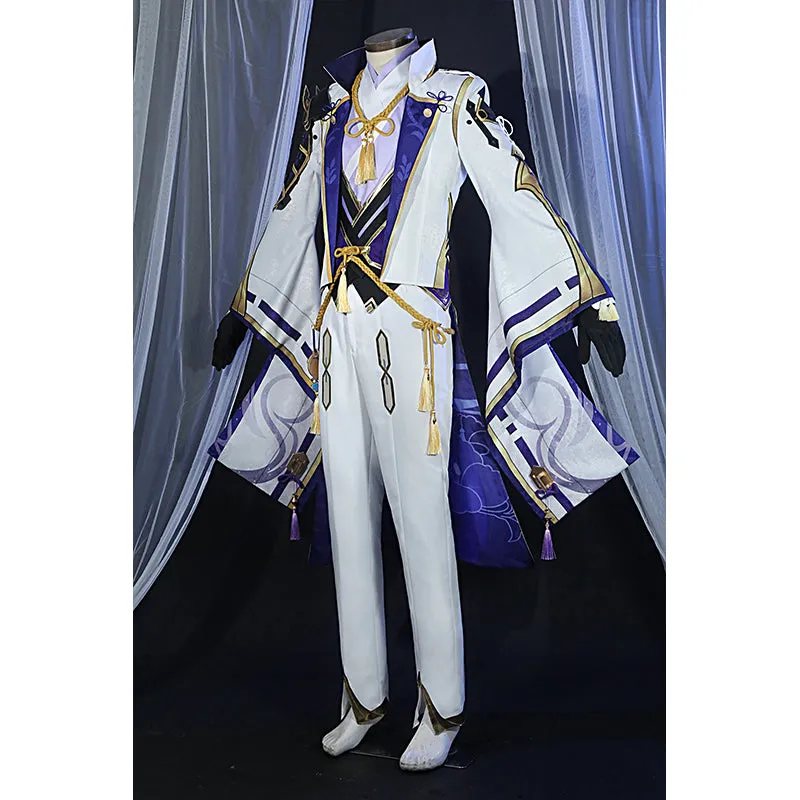 Genshin Impact Kamisato Ayato Cosplay Brother Ayato Costume Gentlemen Activity Party Suit