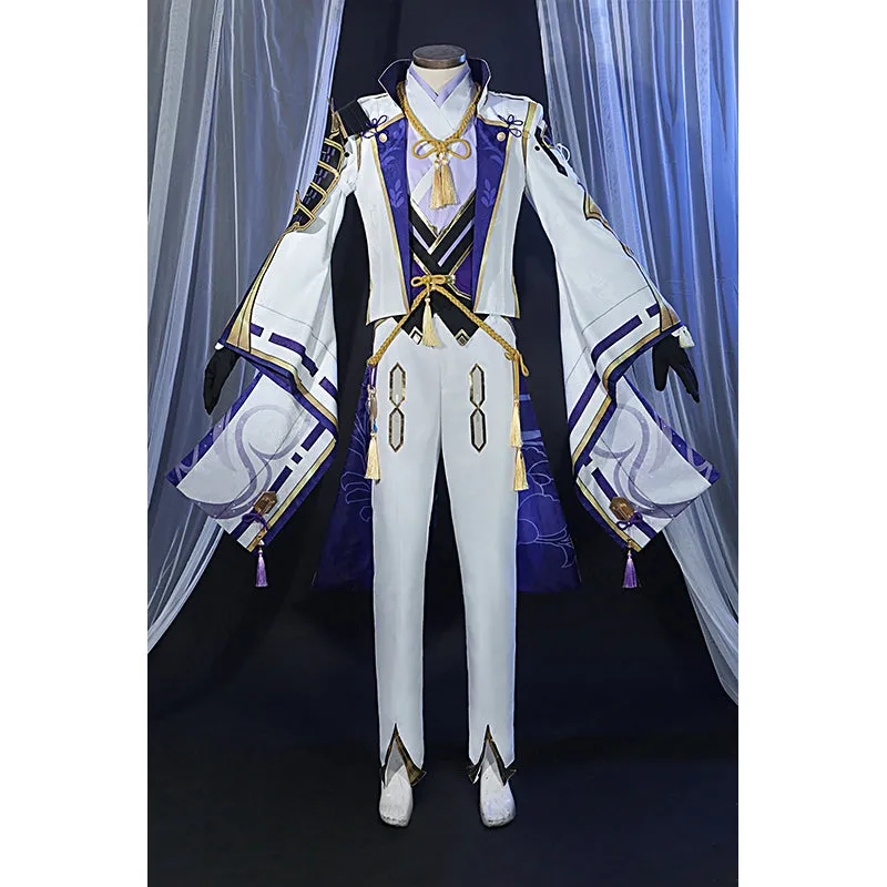 Genshin Impact Kamisato Ayato Cosplay Brother Ayato Costume Gentlemen Activity Party Suit