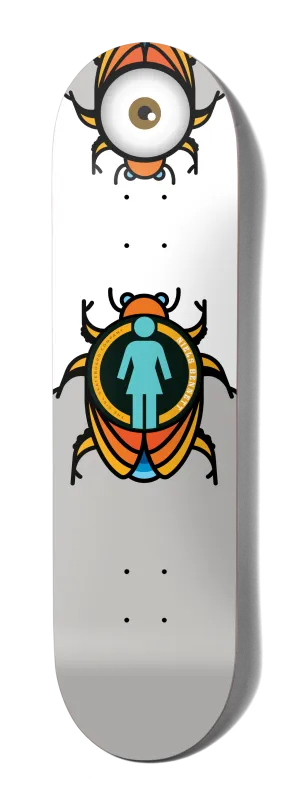 Girl Skateboard Deck Beetle Bum Niels Bennett 8.25"