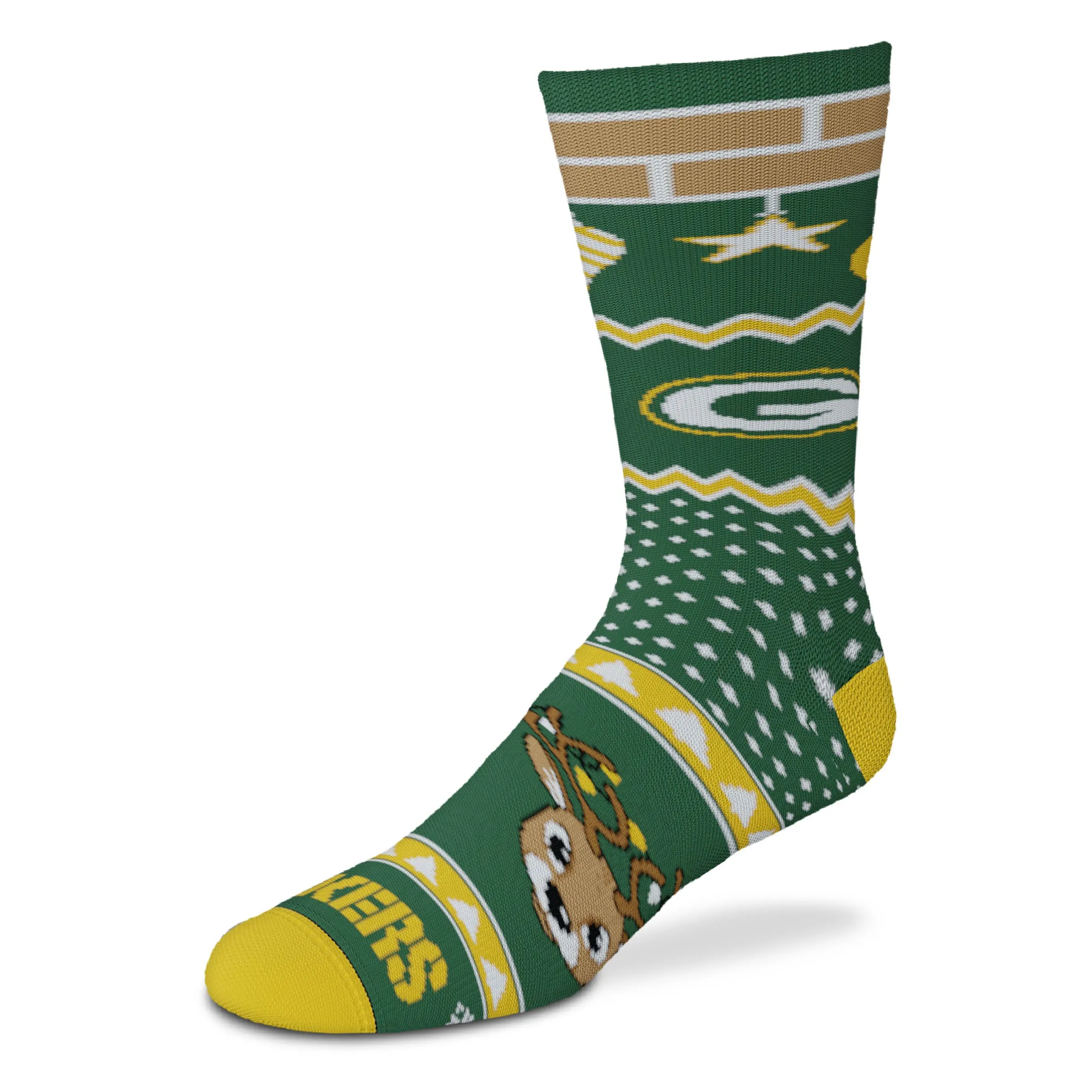 Green Bay Packers Holiday Cheer Socks