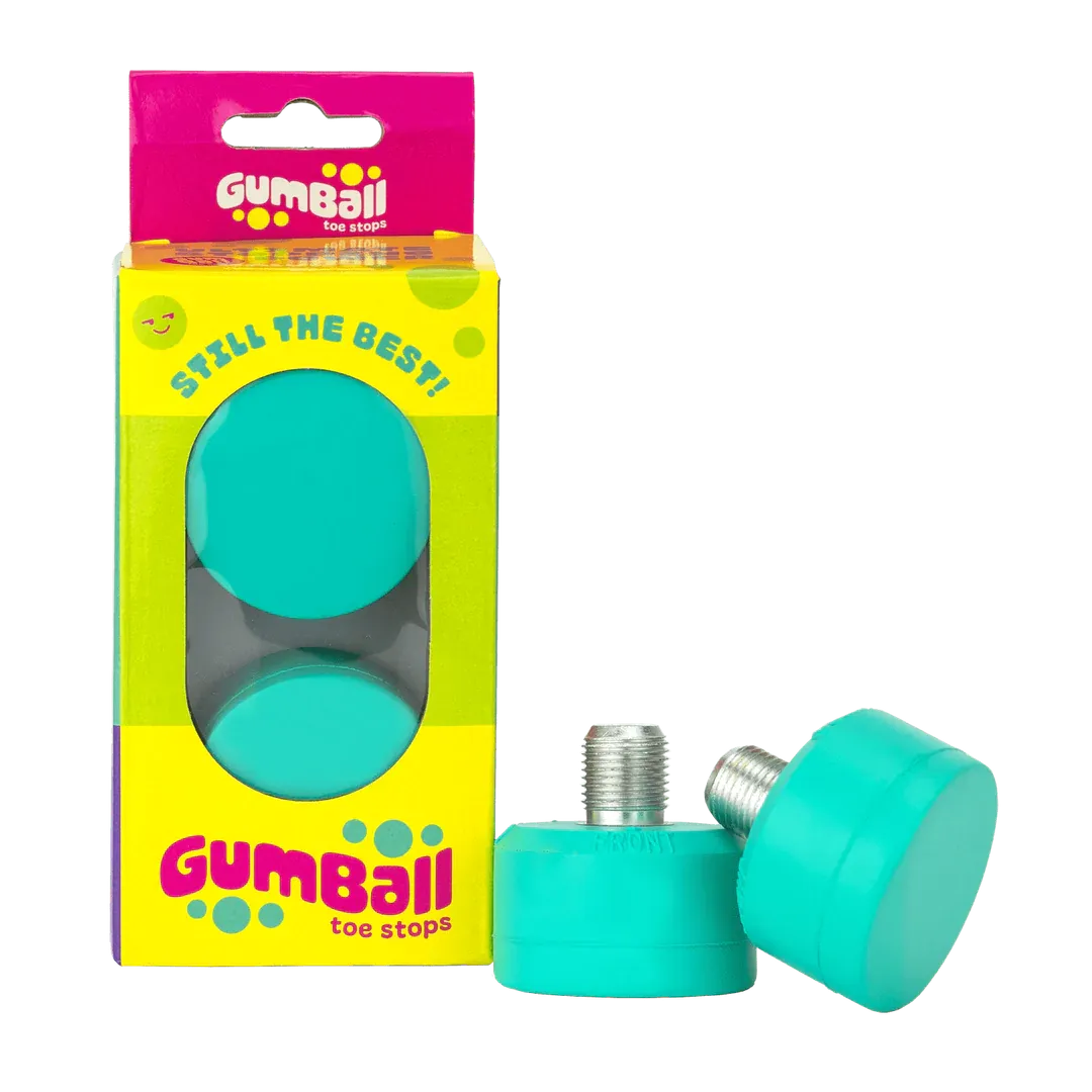 Gumball Mint Short (Set of 2) Toe Stops