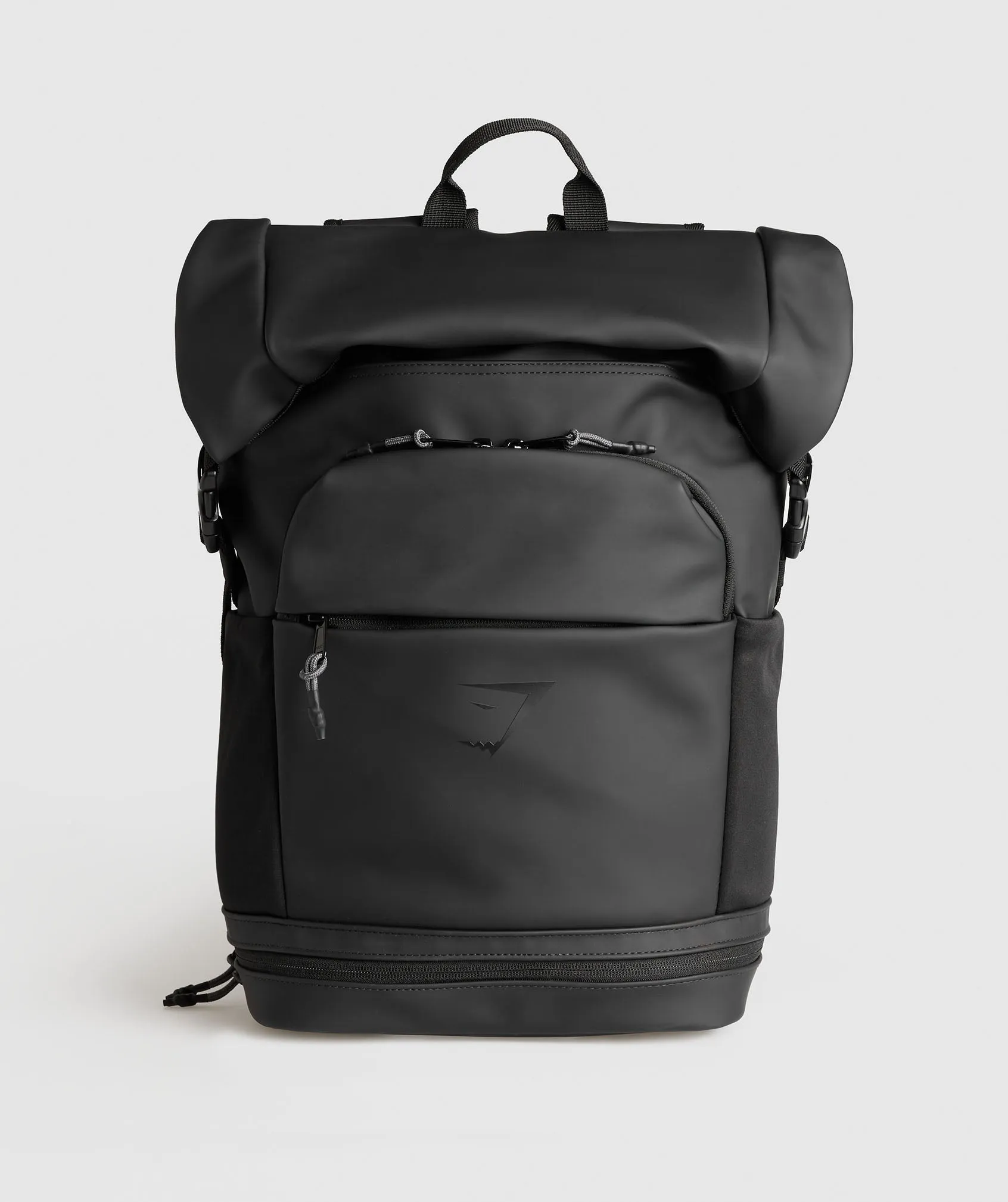 Gymshark Sleek Backpack Roll Top - Black