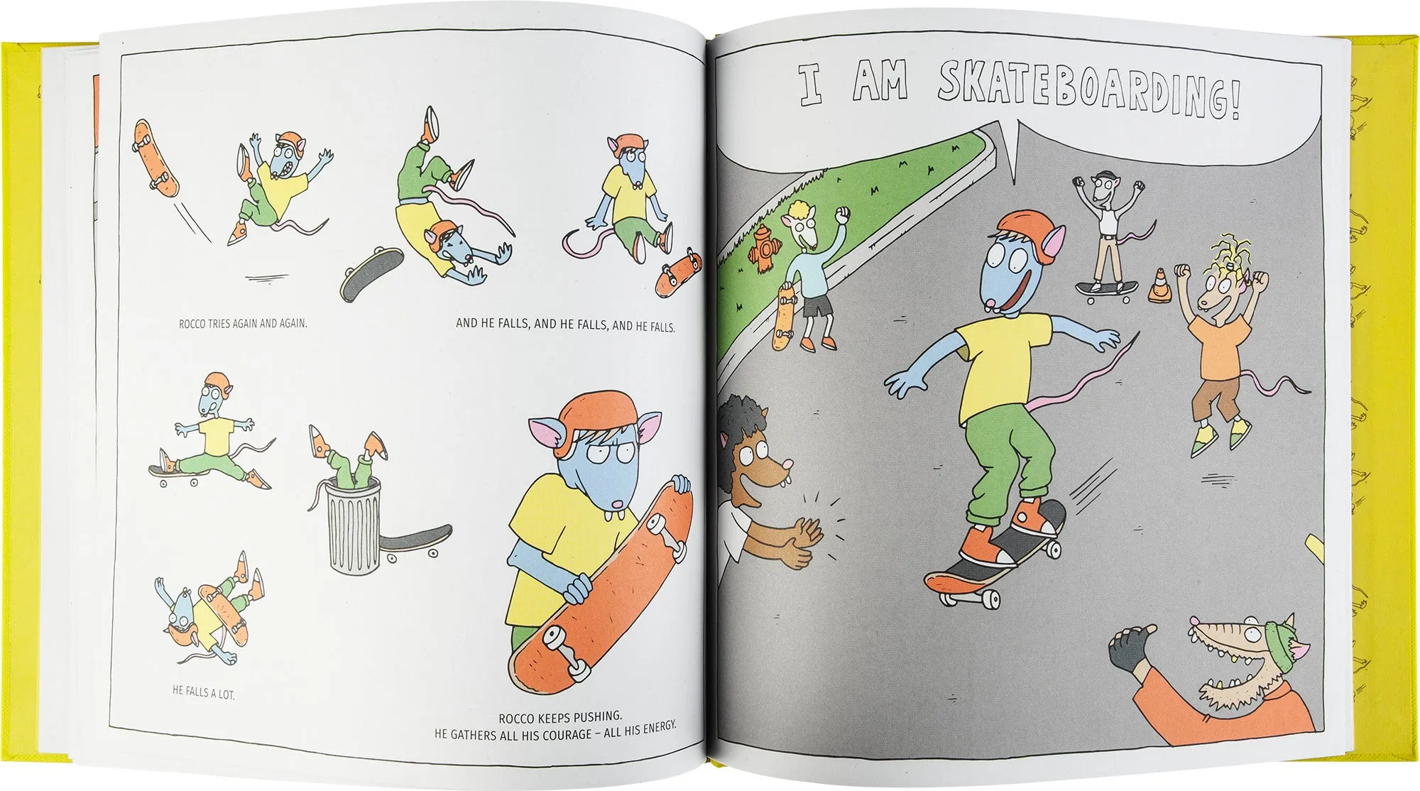 Hardcover Book Little Skate Rats - The Secret