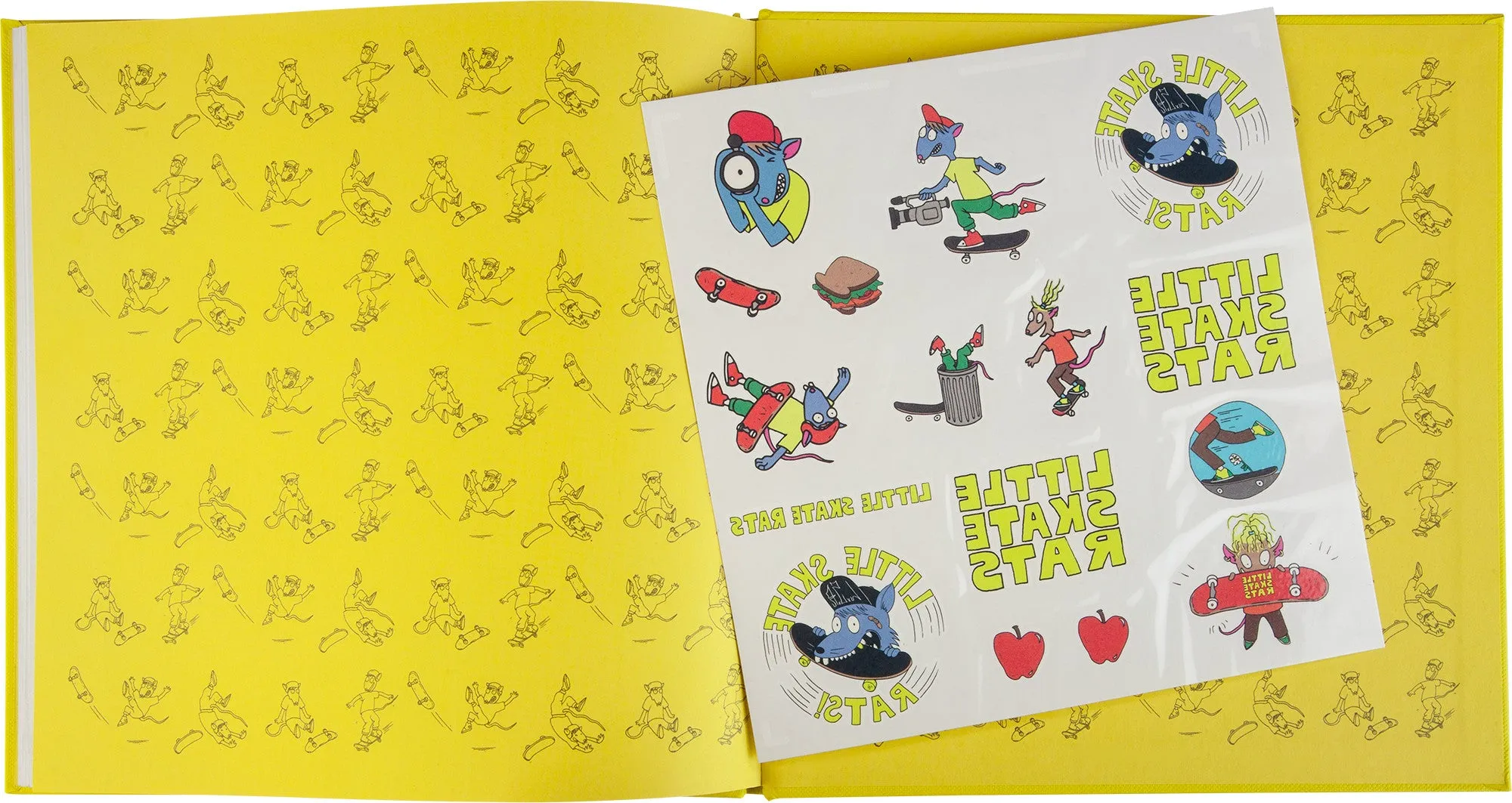 Hardcover Book Little Skate Rats - The Secret