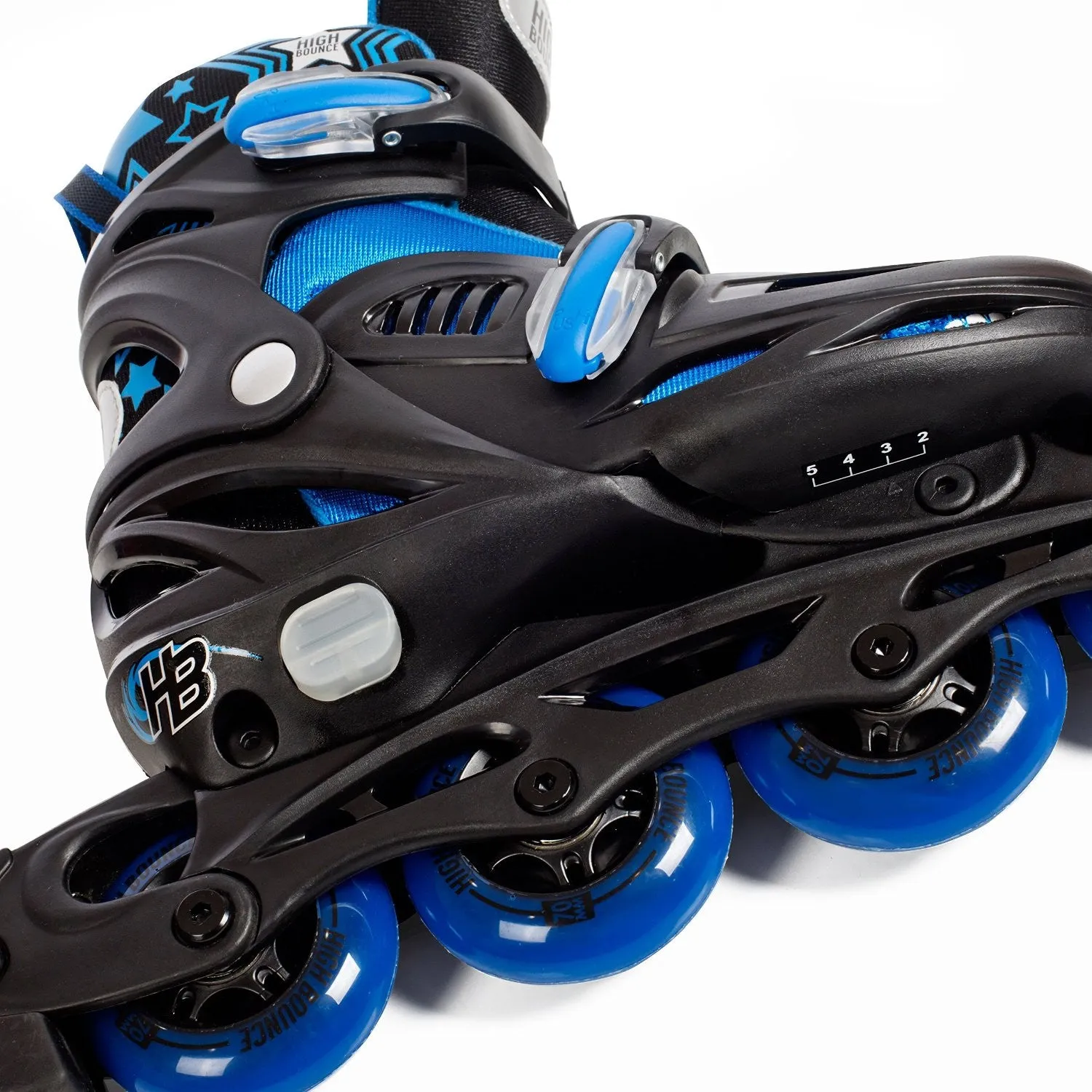 High Bounce Rollerblades Adjustable Inline Skate