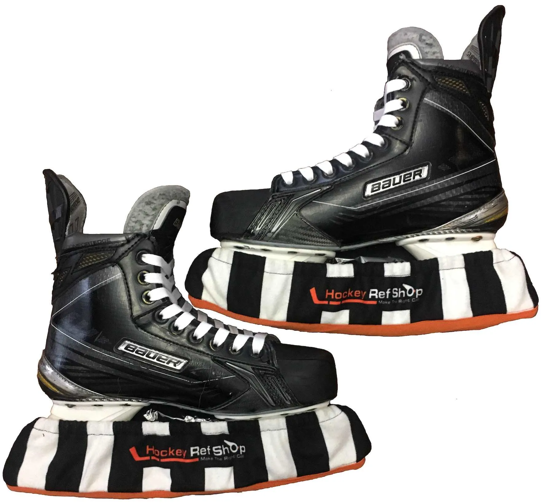 Hockey Ref Shop Striped Skate Soakers (Skate Guards)