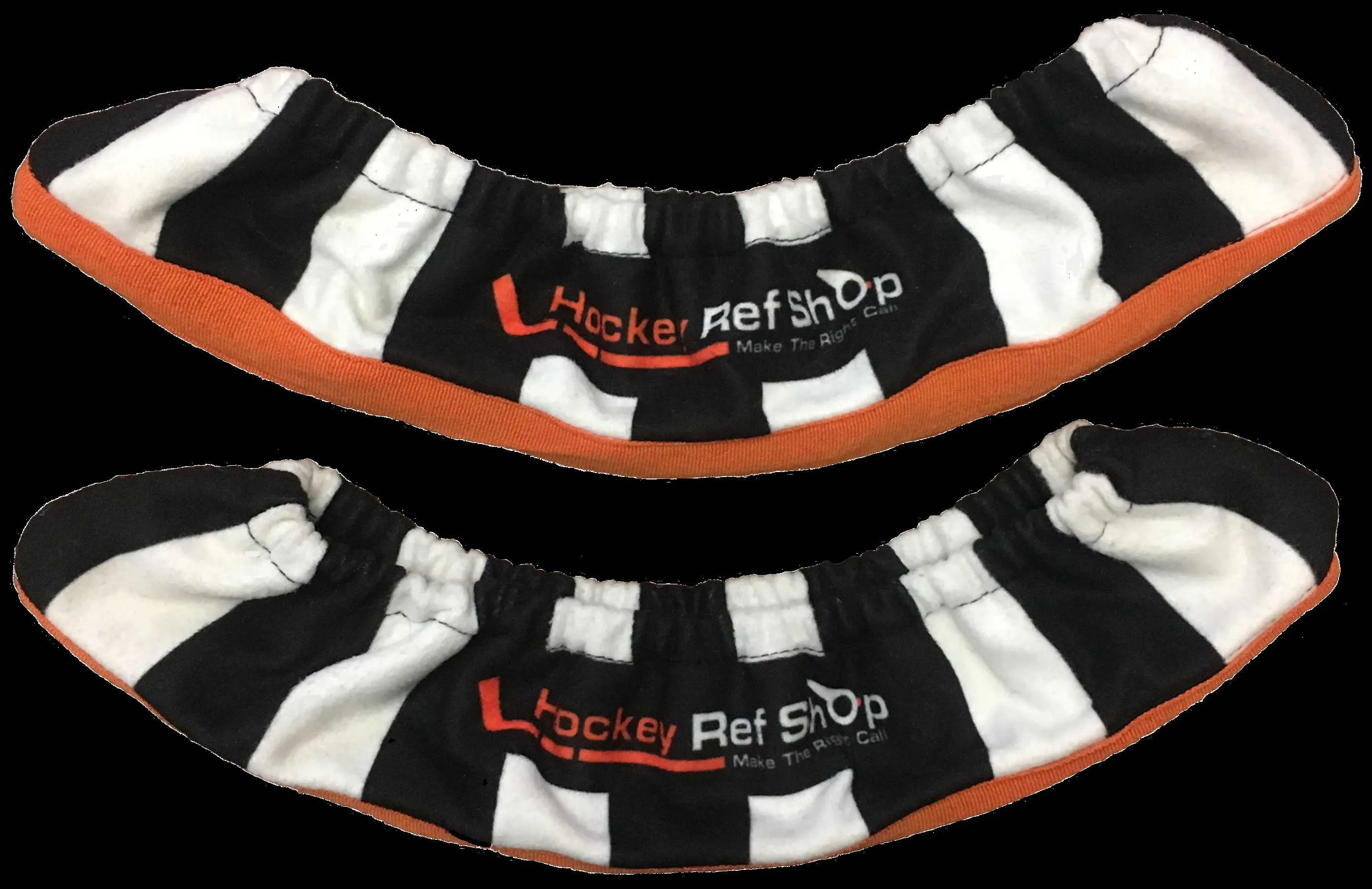 Hockey Ref Shop Striped Skate Soakers (Skate Guards)