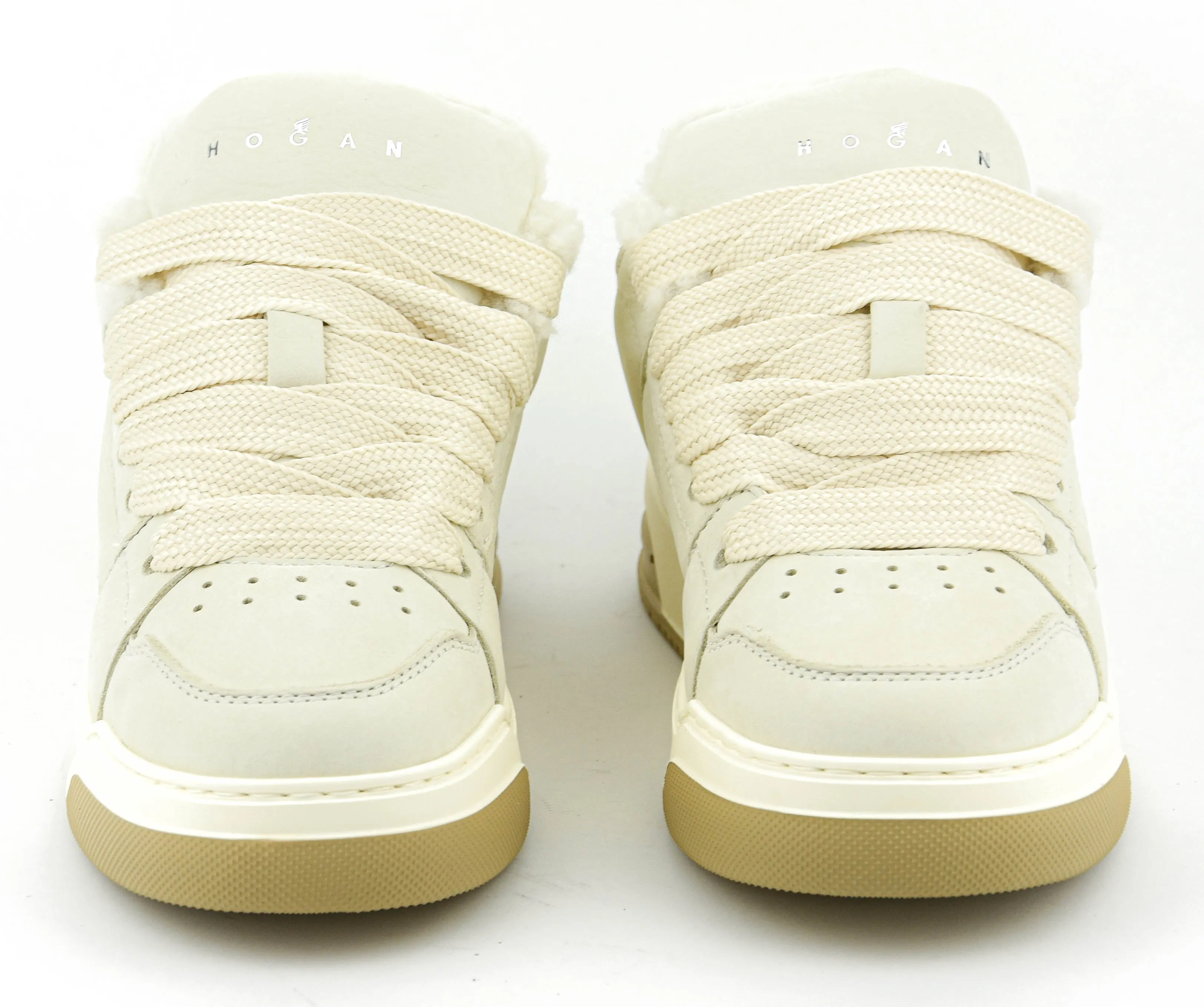 HOGAN H667 SKATE BEIGE WITH LINING