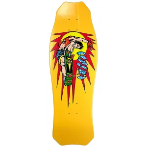 Hosoi 10.25" x 30.25" Rocket Air Yellow Skateboard Deck