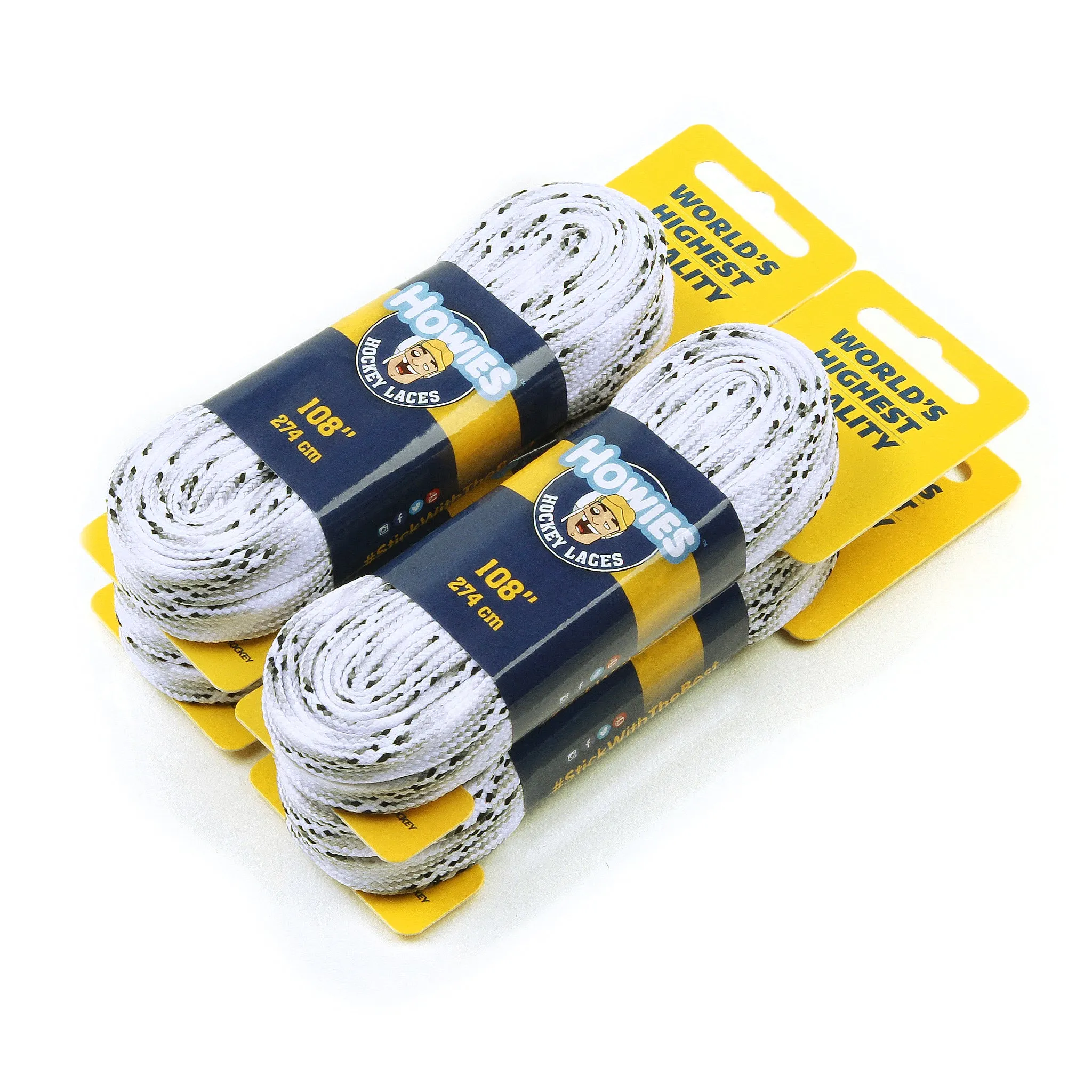 Howies Smoke Cloth Hockey Skate Laces