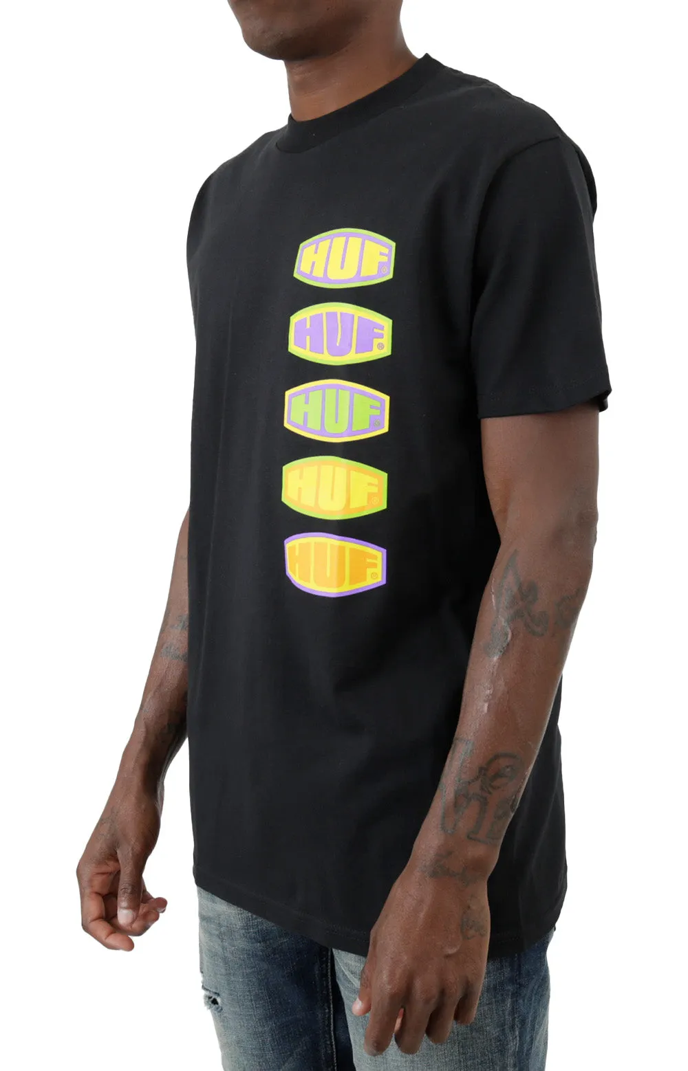 HUF Acme Graphic Tee - Black