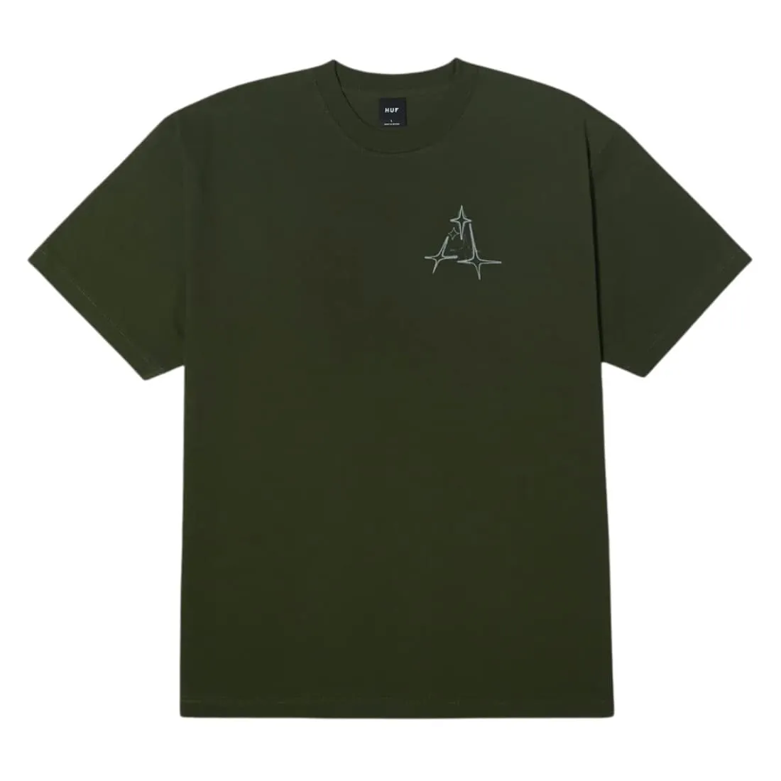 Huf Gleam T-Shirt - Hunter Green