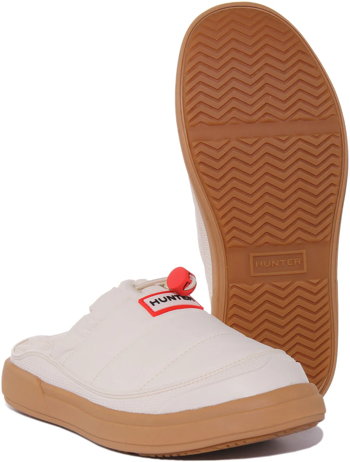 Hunter W In/Out Slippr In Cream For Women