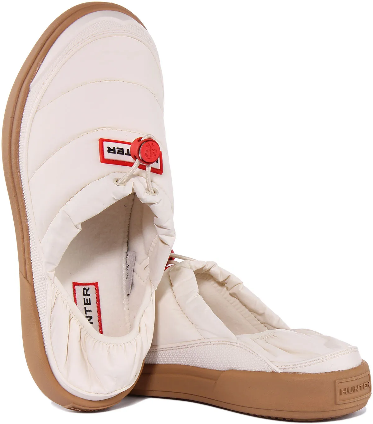 Hunter W In/Out Slippr In Cream For Women