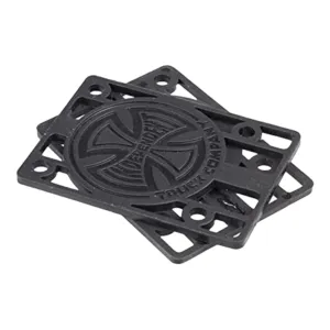 INDEPENDENT GENUINE PARTS RISER PADS 1/8" BLACK