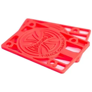 Independent Trucks 1/8" Genuine Parts Red Skateboard Risers 2pk