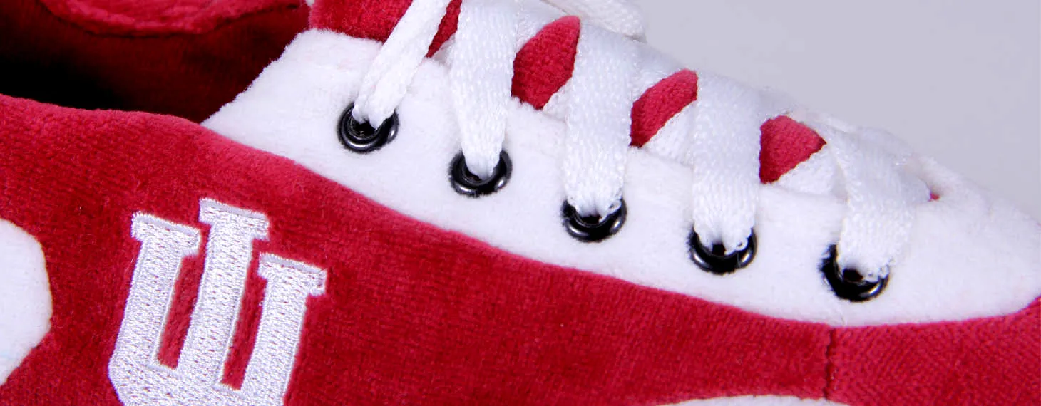 Indiana Hoosiers All Around Rubber Soled Slippers