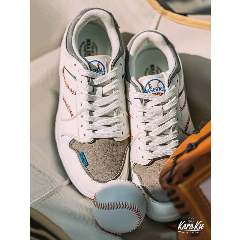 Inspired Suede Combo Baseball Board Sneaker