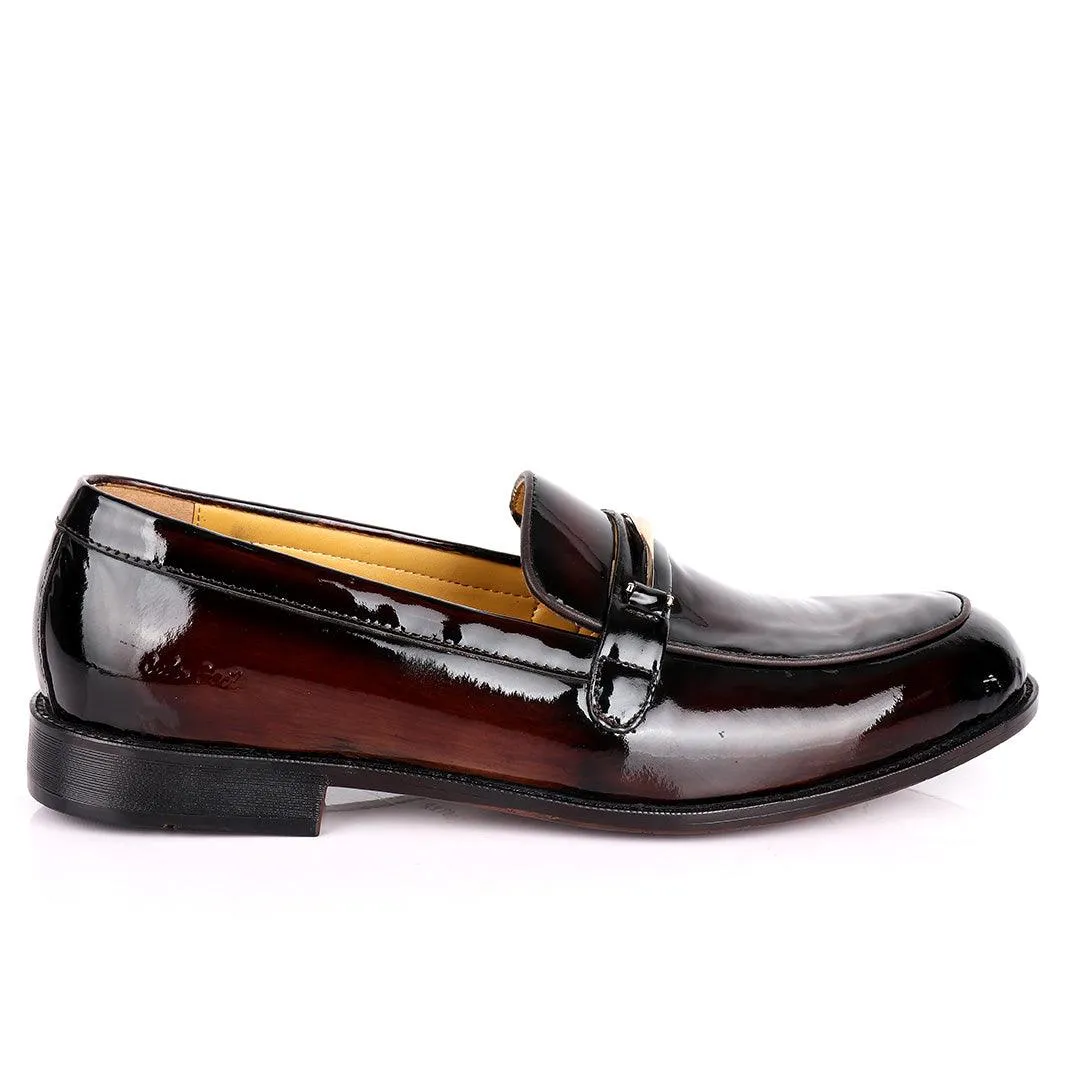 John Foster Plain Designed Wetlips Men's Shoes