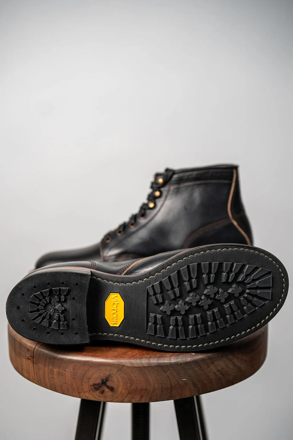 John Lofgren El Capitan Boots - Horween Leather Black Chromexcel