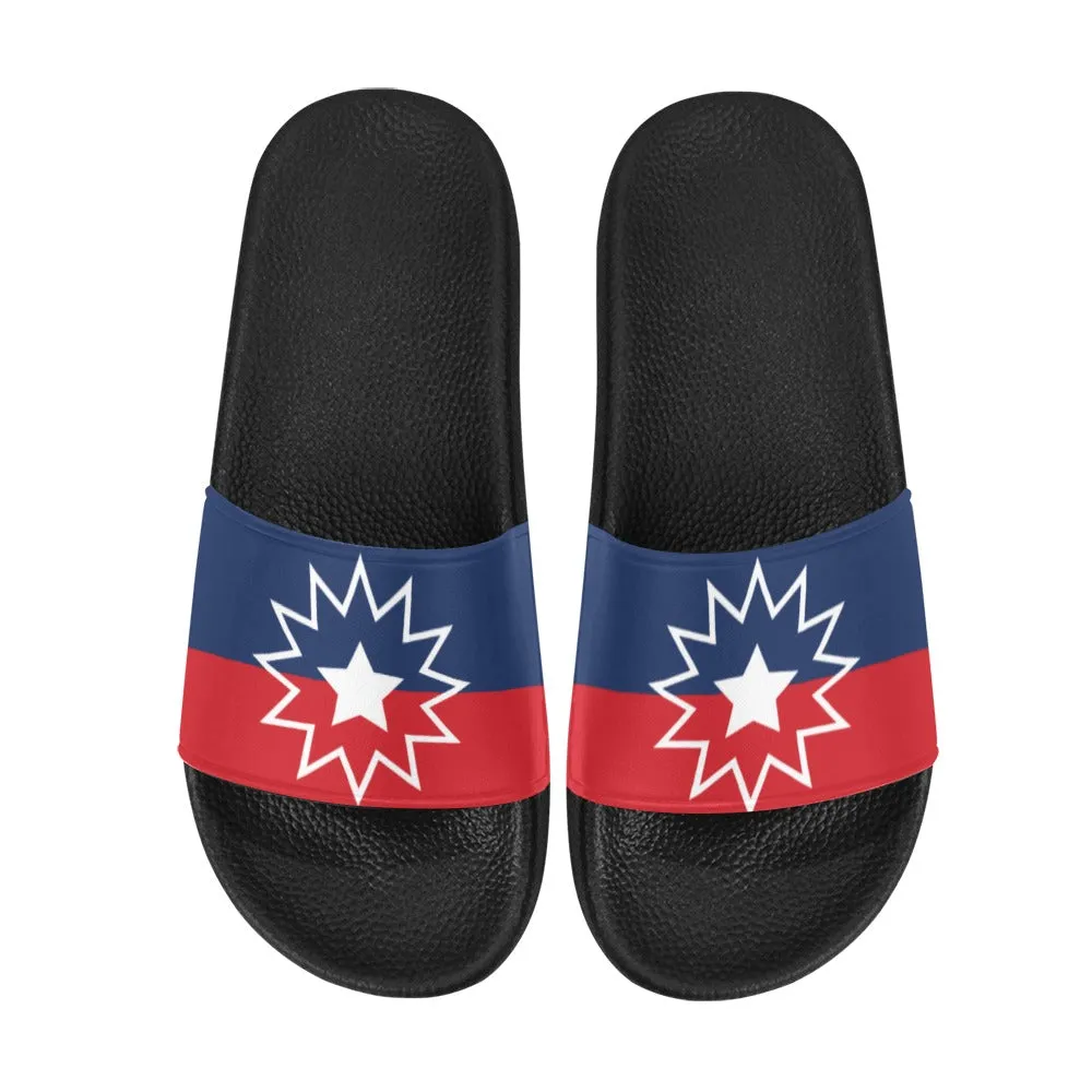 Juneteenth Flag Women's Slides