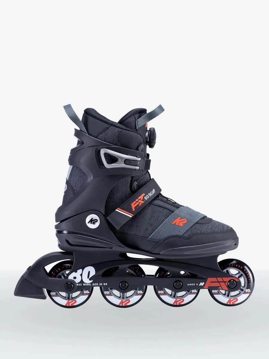 K2 Men's F.I.T 80 BOA Inline Skates