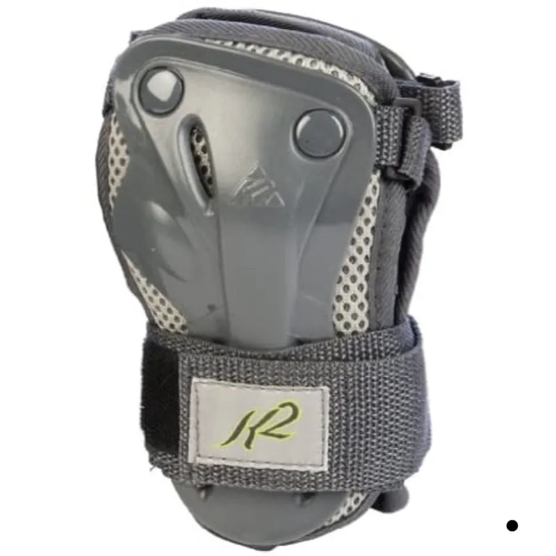 K2 Skates Alexis Womens Wrist Guard Gray Green XL