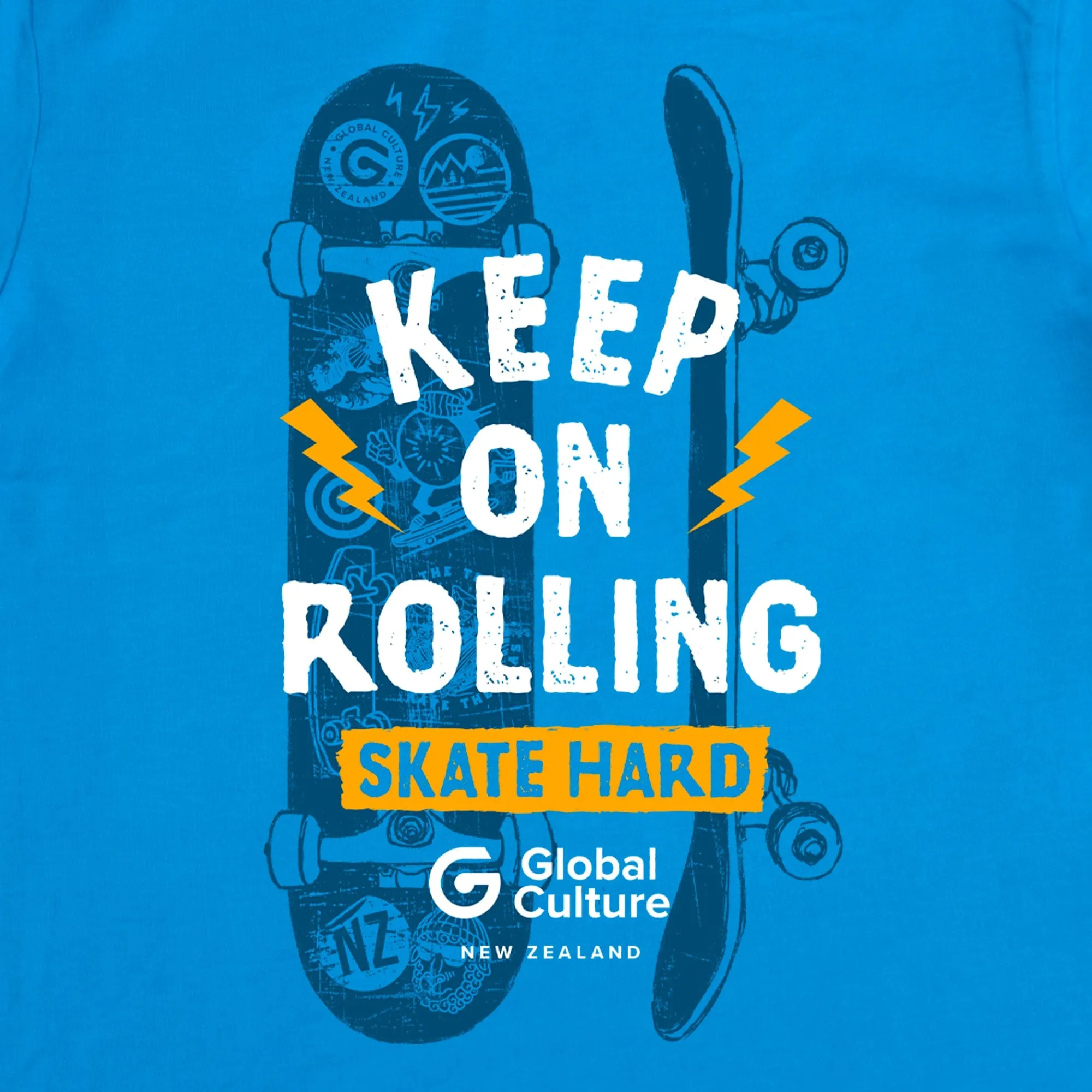 Keep On Rolling Kids T-Shirt