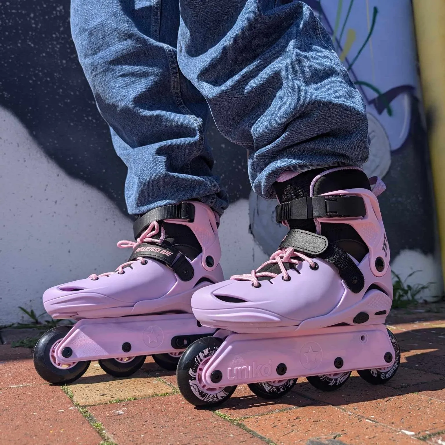 Kids Adjustable Powerslide Jet Lavender Urban Inline Skates