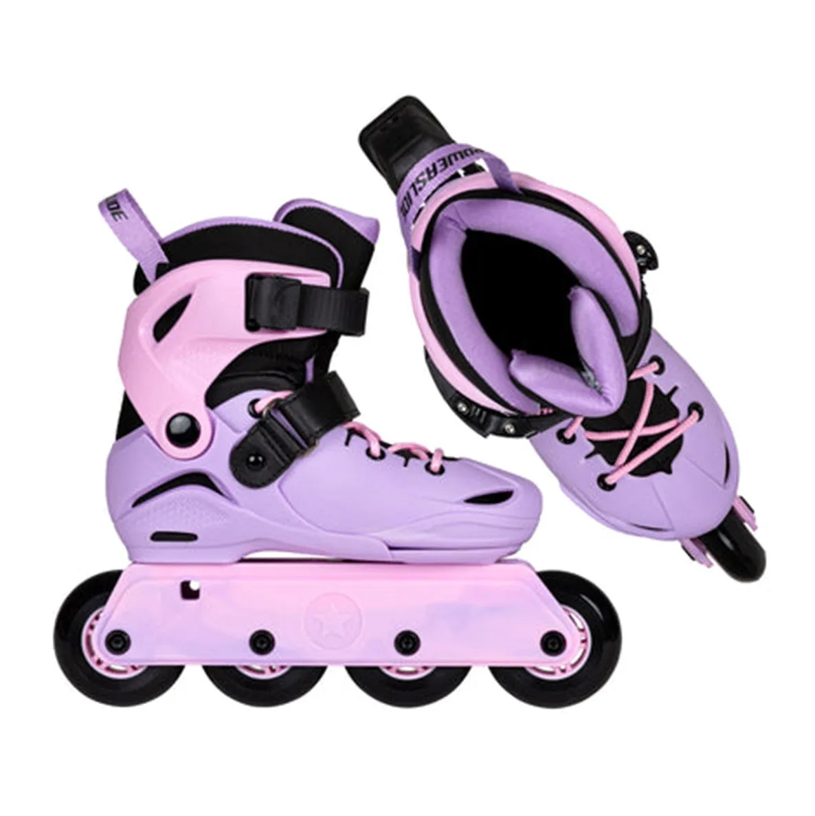 Kids Adjustable Powerslide Jet Lavender Urban Inline Skates