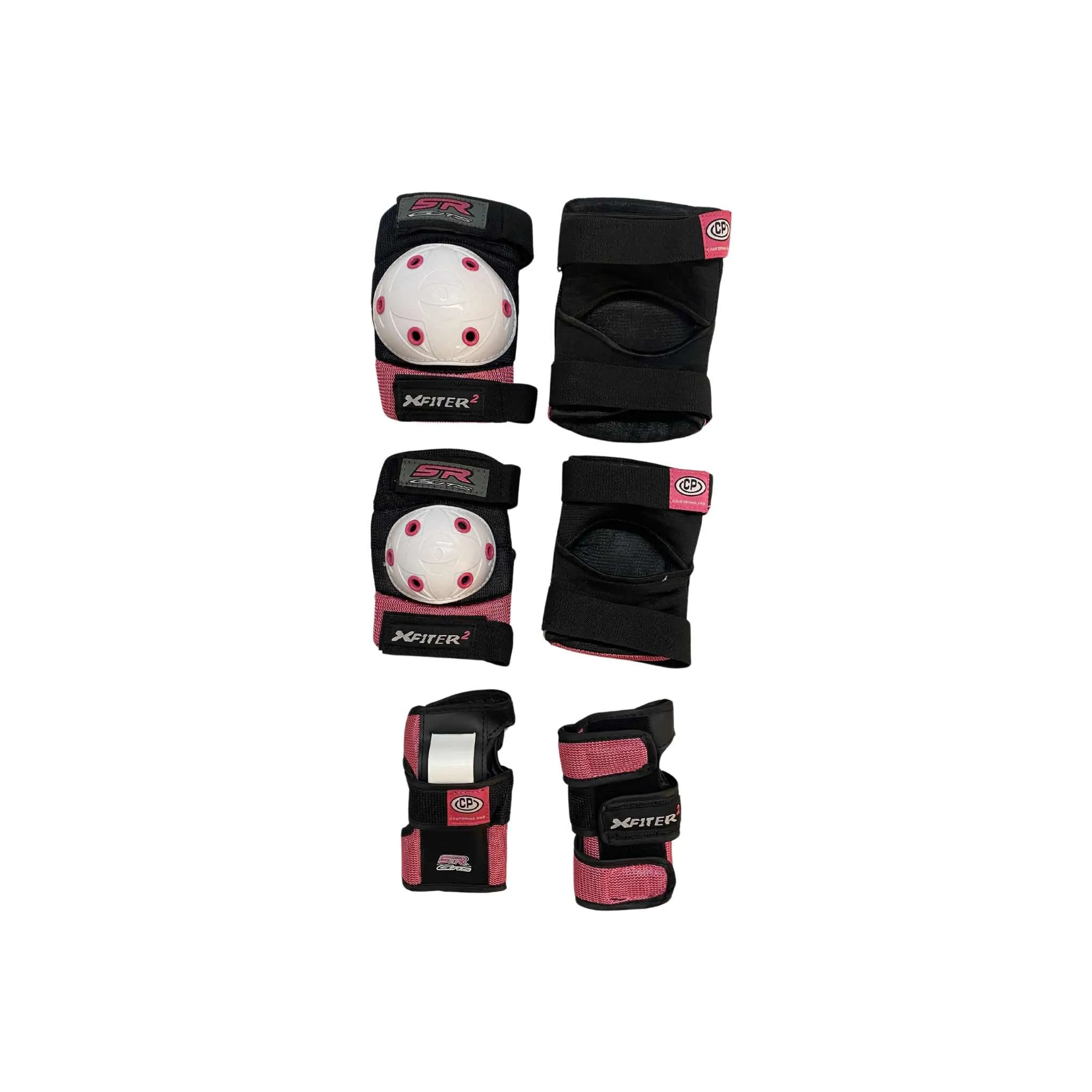 Kids Skate Pads 3-pack - Black