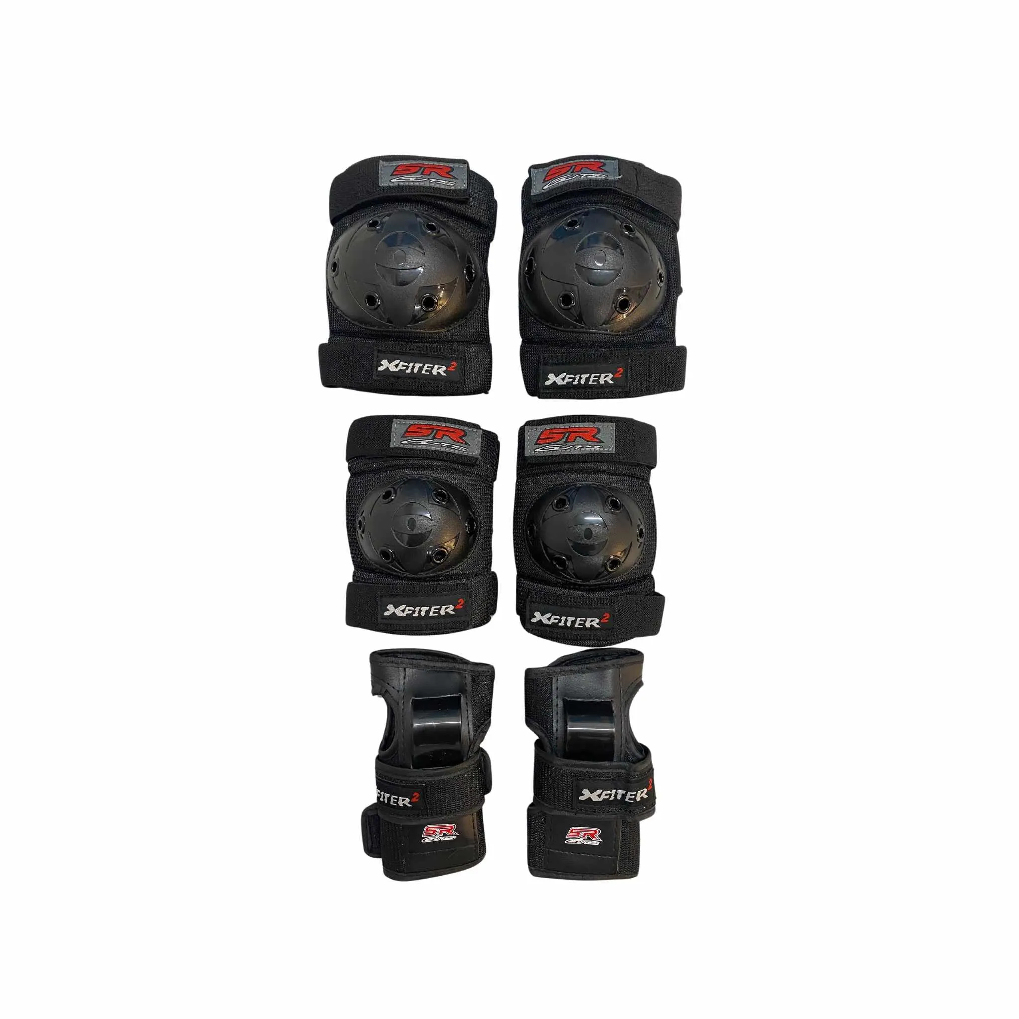 Kids Skate Pads 3-pack - Black