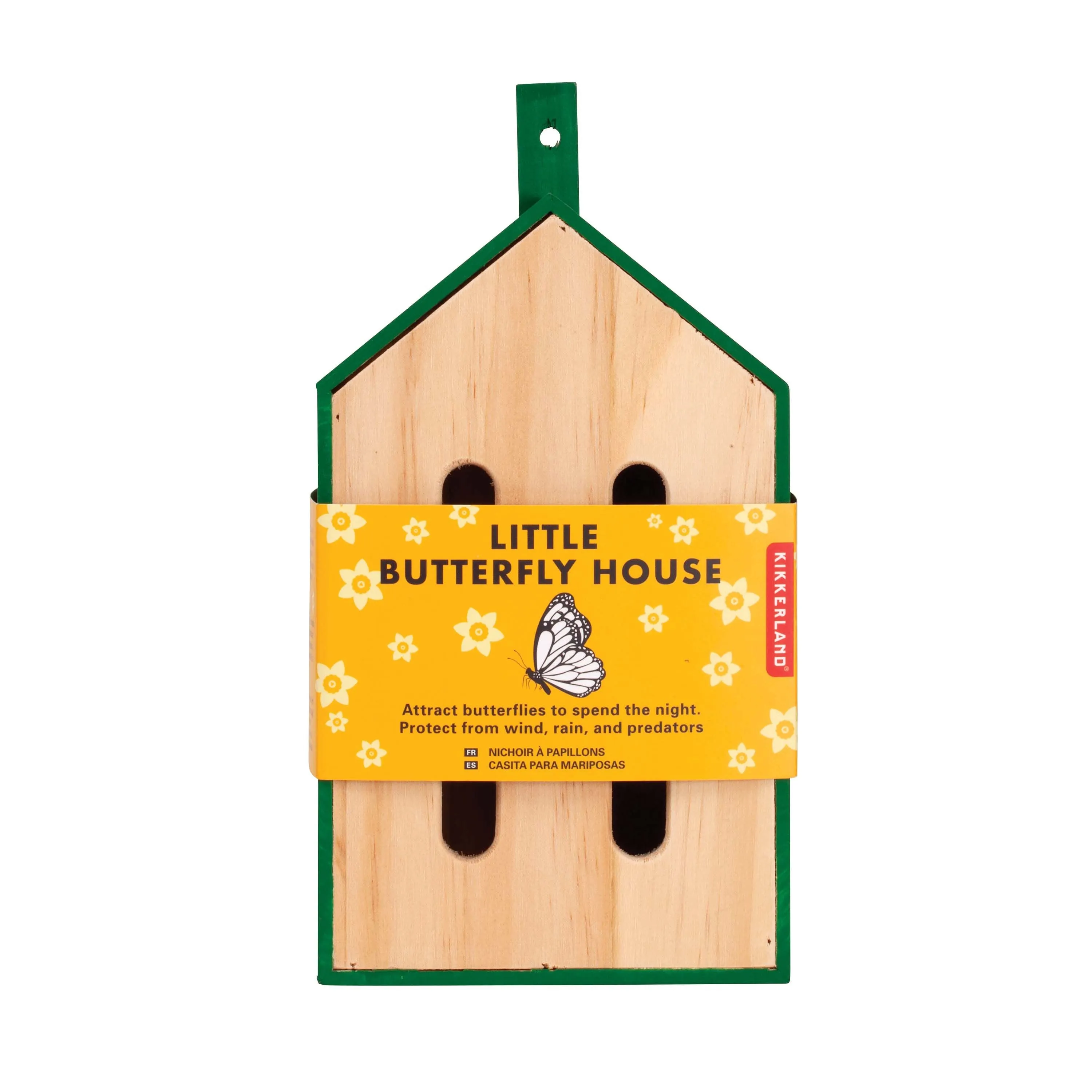 Kikkerland Great Outdoors - Wooden Butterfly House